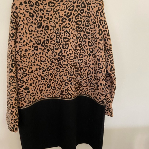 Karl Lagerfeld animal print jacket with adjustable length - Picture 2 of 5